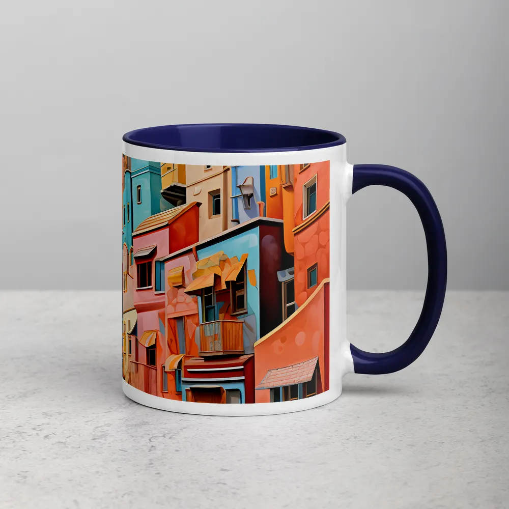Chromatic Cascades 
 Mug with Red inside