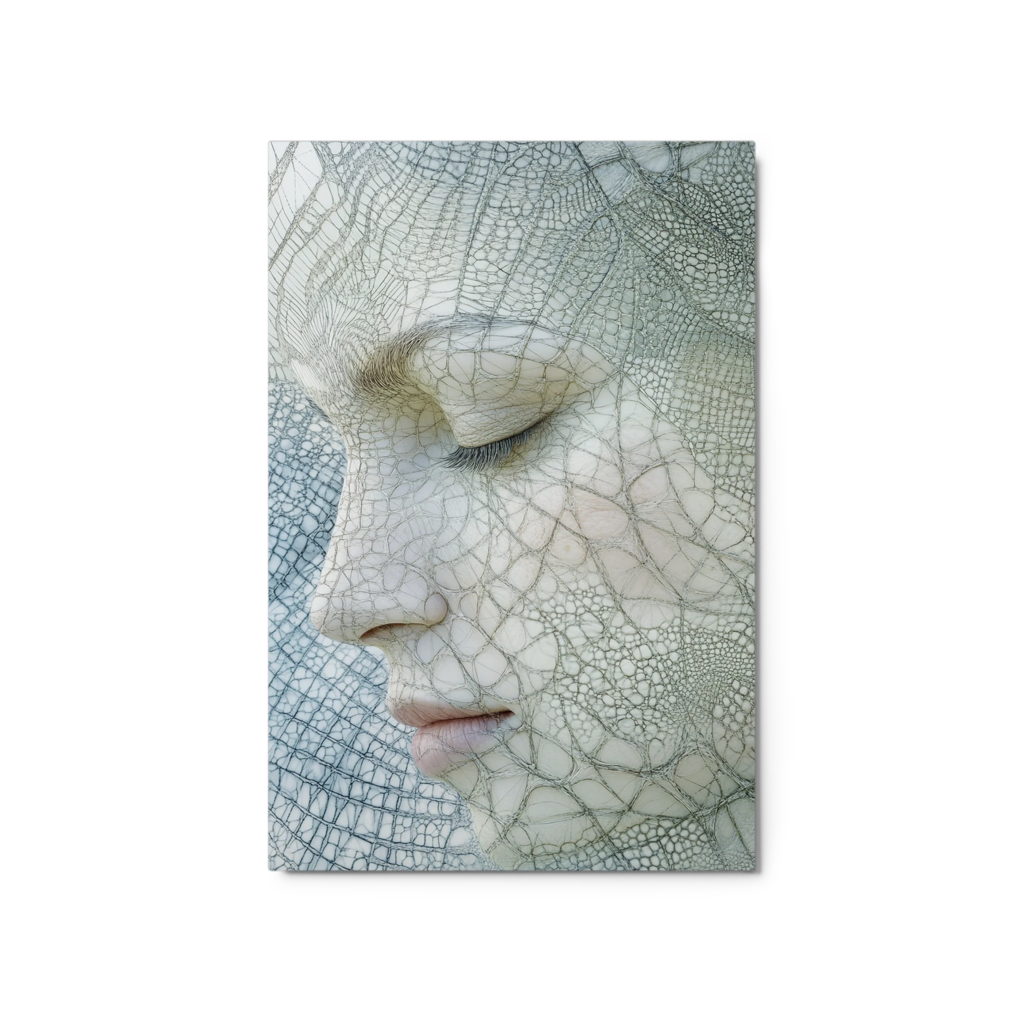Surreal Digital Portrait of Female Face