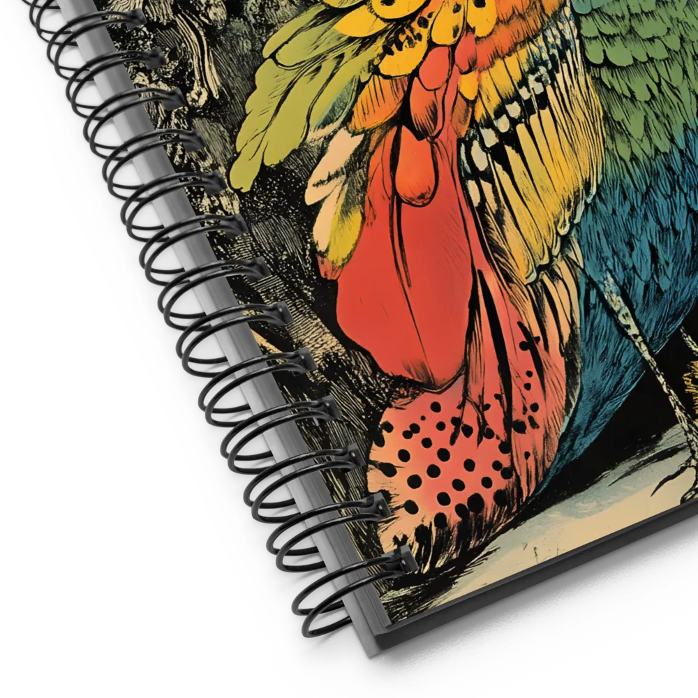 The Luminescent Plume 
 Spiral Notebook | 140 pages