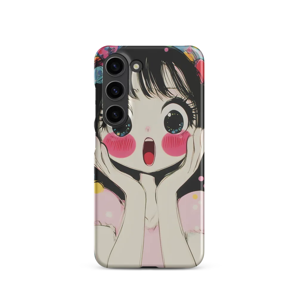Surprised Girl Portrait | Phone Case
