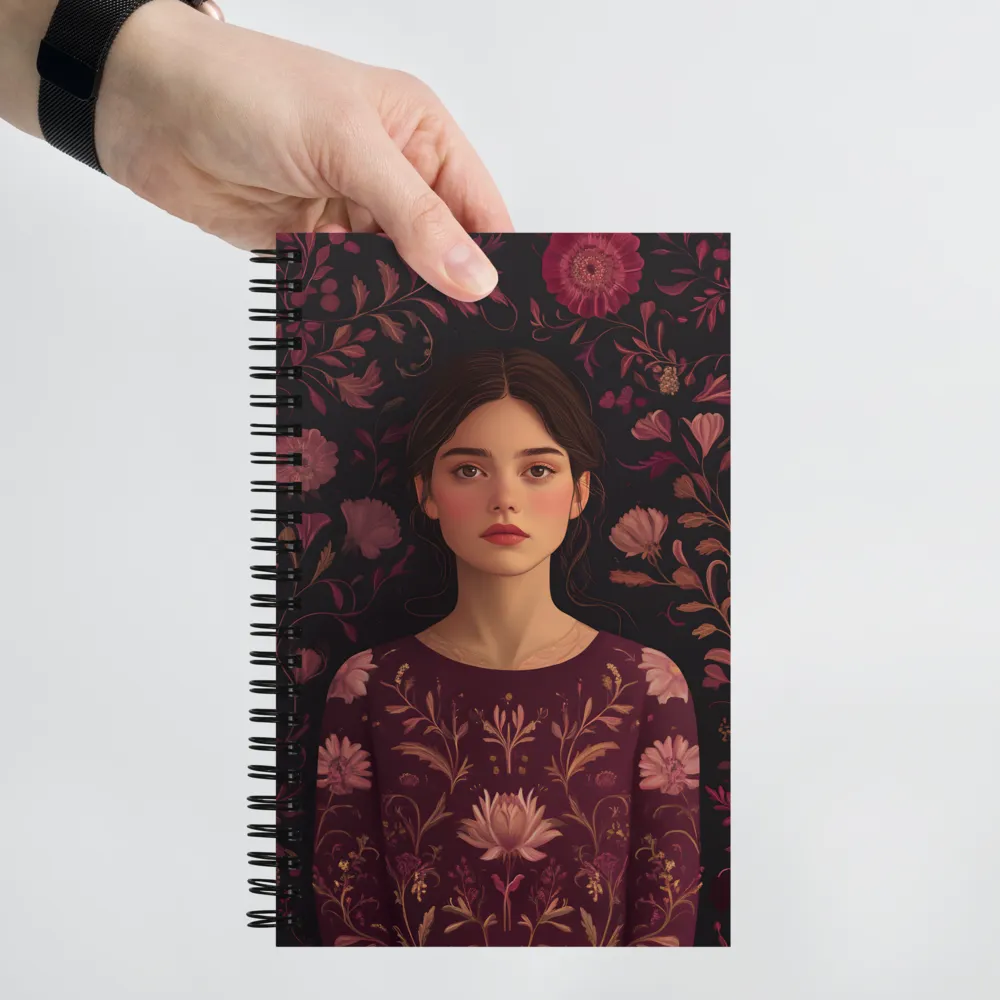 The Floral Muse 
 Spiral Notebook | 140 pages