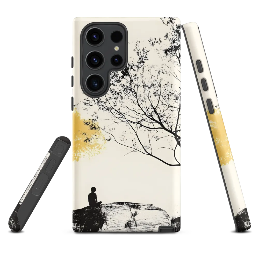 Solitude Under the Tree | Phone Case