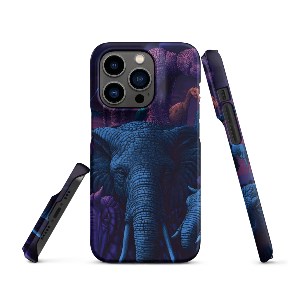 Surreal Elephant and Fantasy Creatures Design | Phone Case