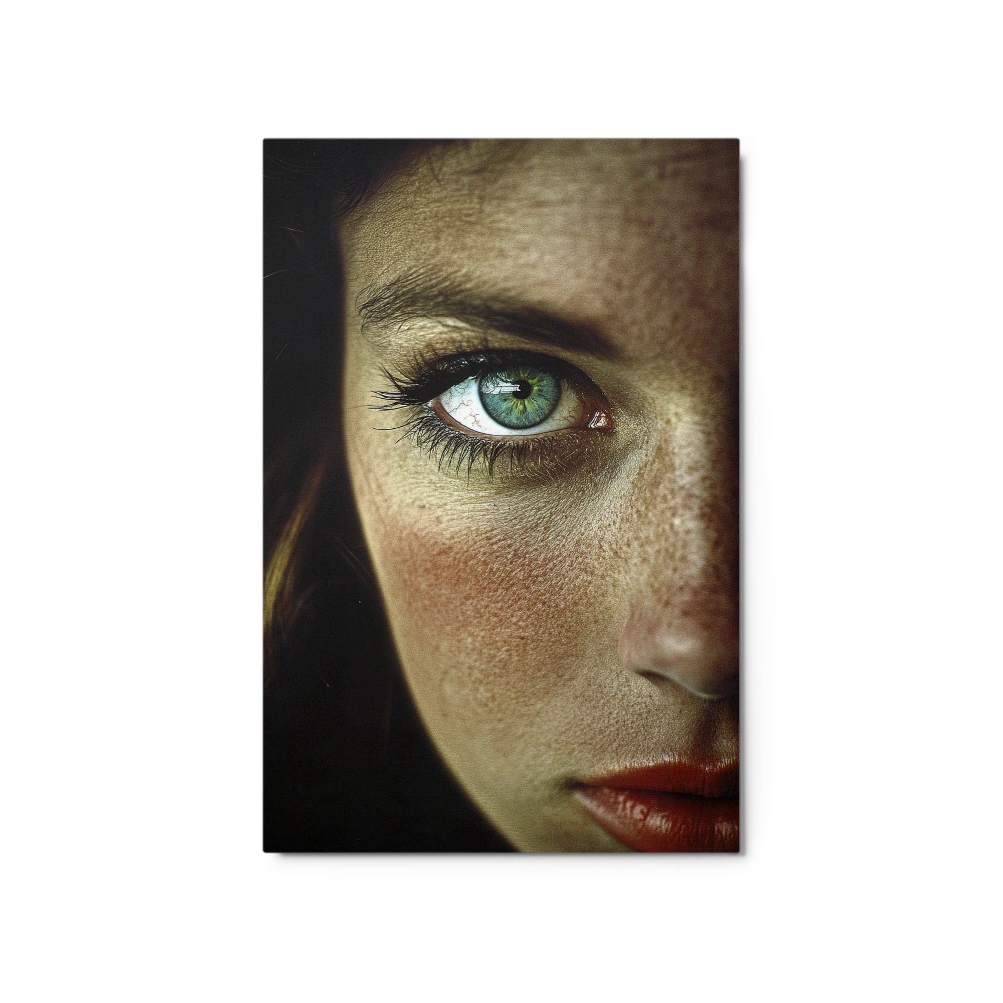 Close-up Portrait of Woman's Eye
