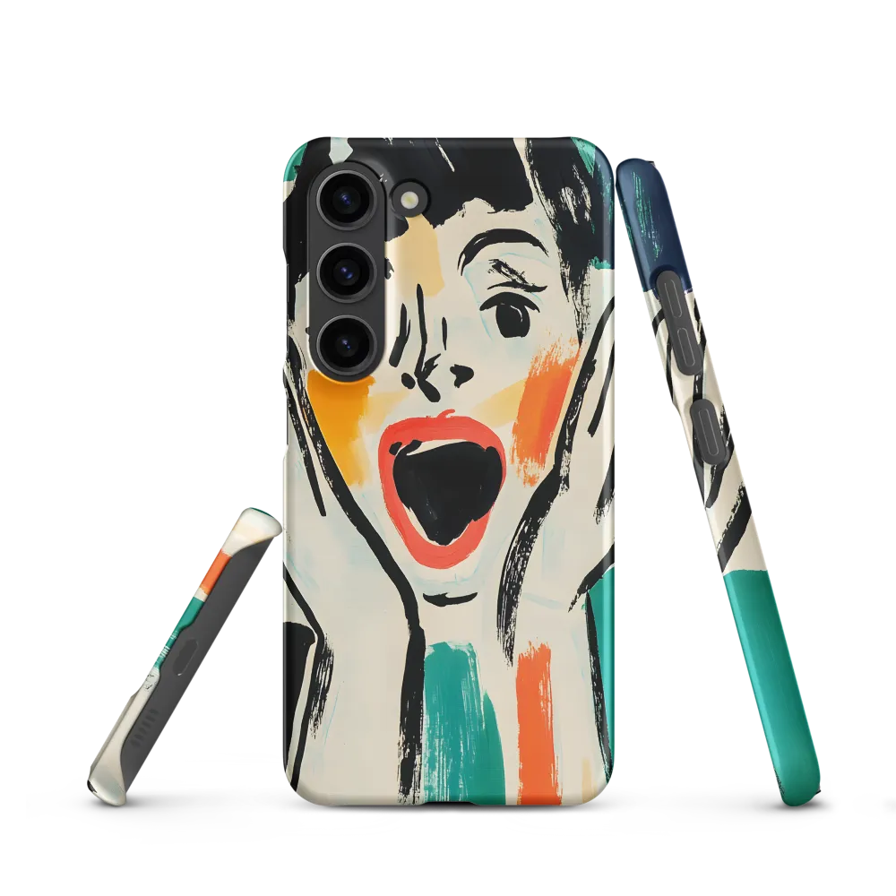 Expressive Scream | Phone Case