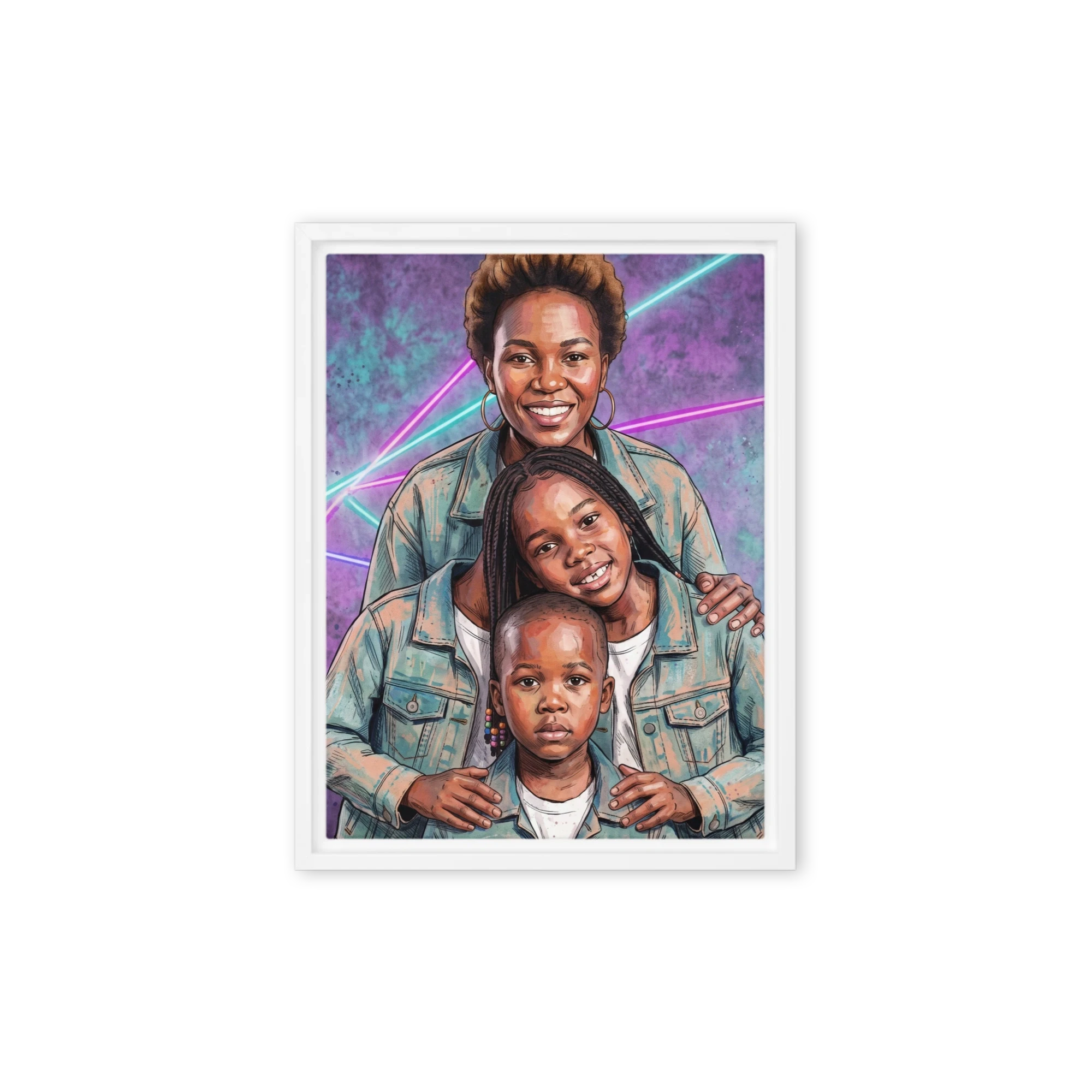 Family Portrait — Picture Day '88