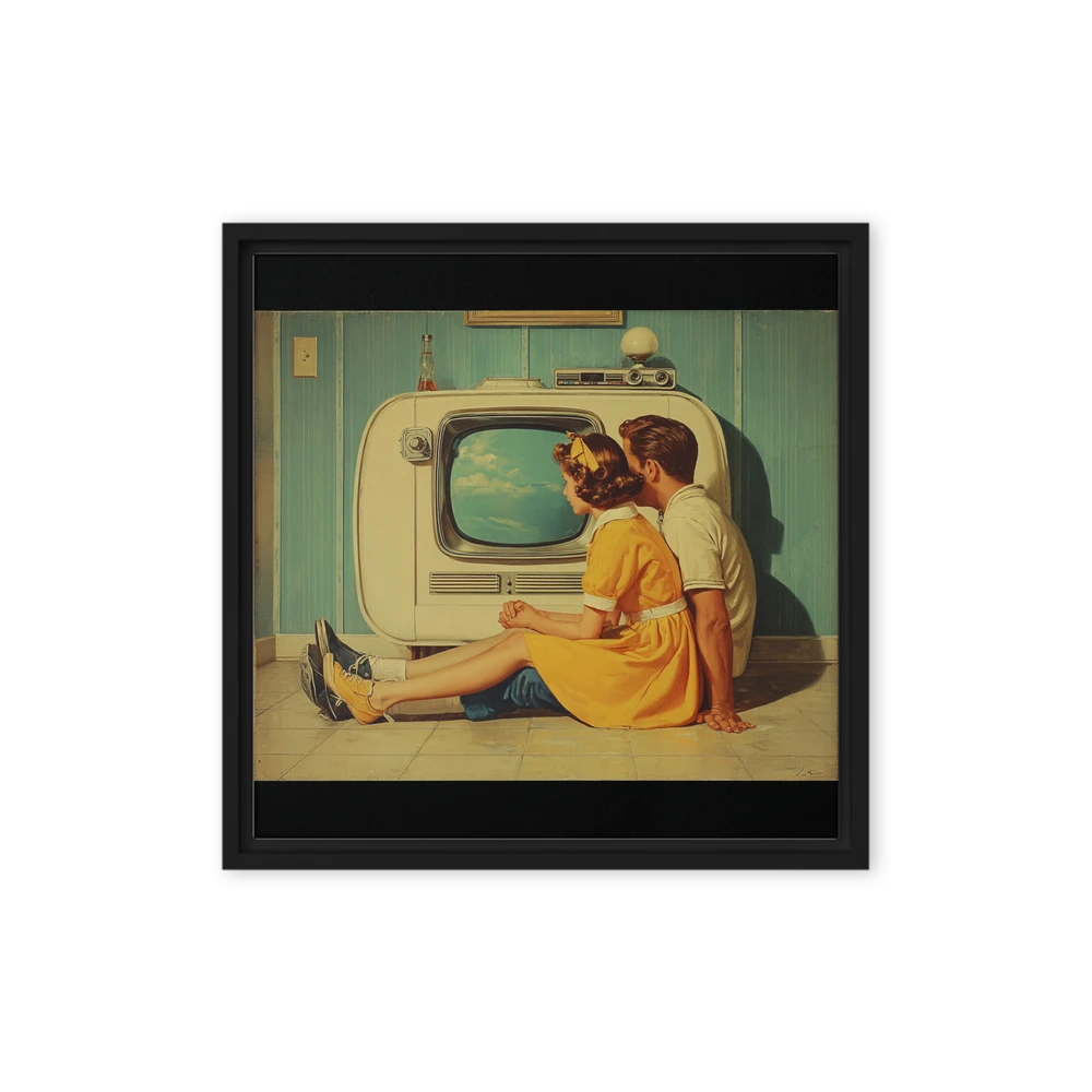 Nostalgic Evening Viewing | Art Print
