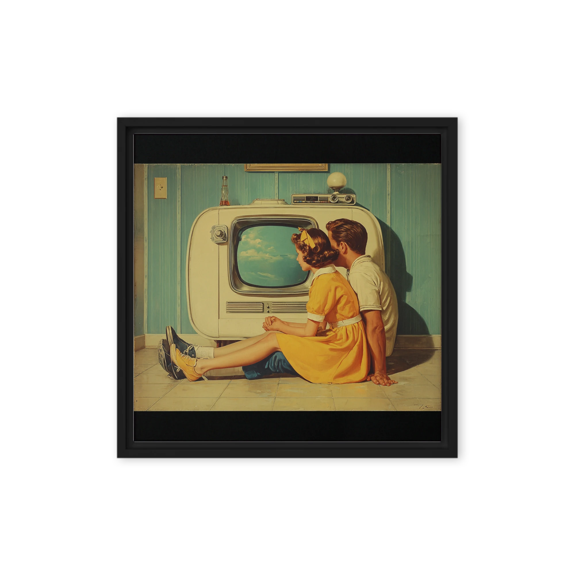 Nostalgic Evening Viewing | Art Print