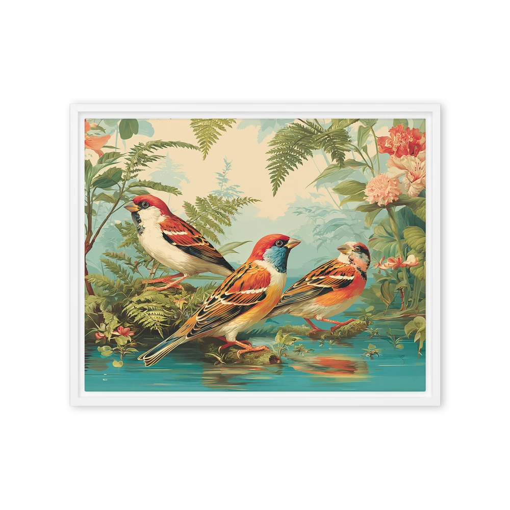 Riverside Songbirds | Art Print