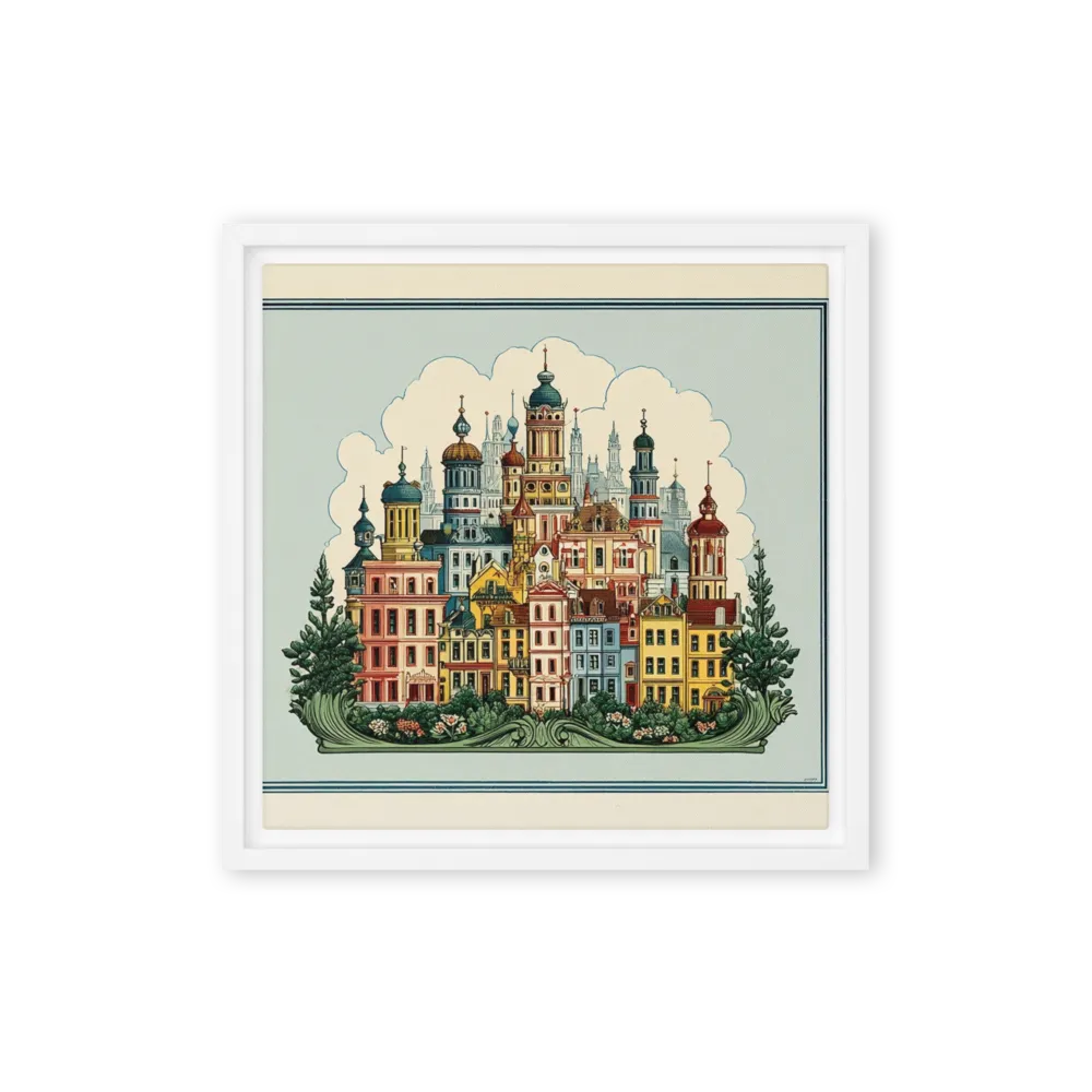 Citadel of Dreams 
 Poster with Black Frame | 10″x 10″