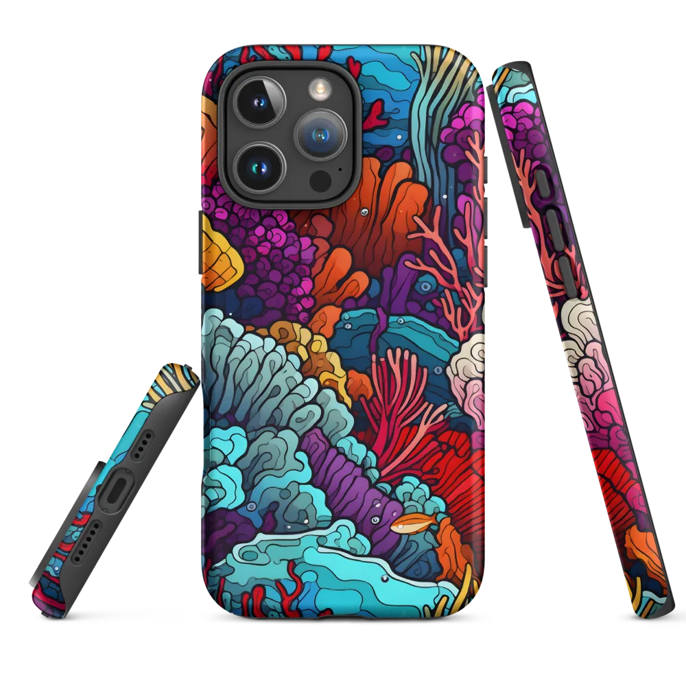 Vibrant Coral Reef Illustration