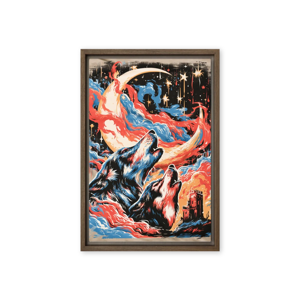 Howling at the Moon | Art Print
