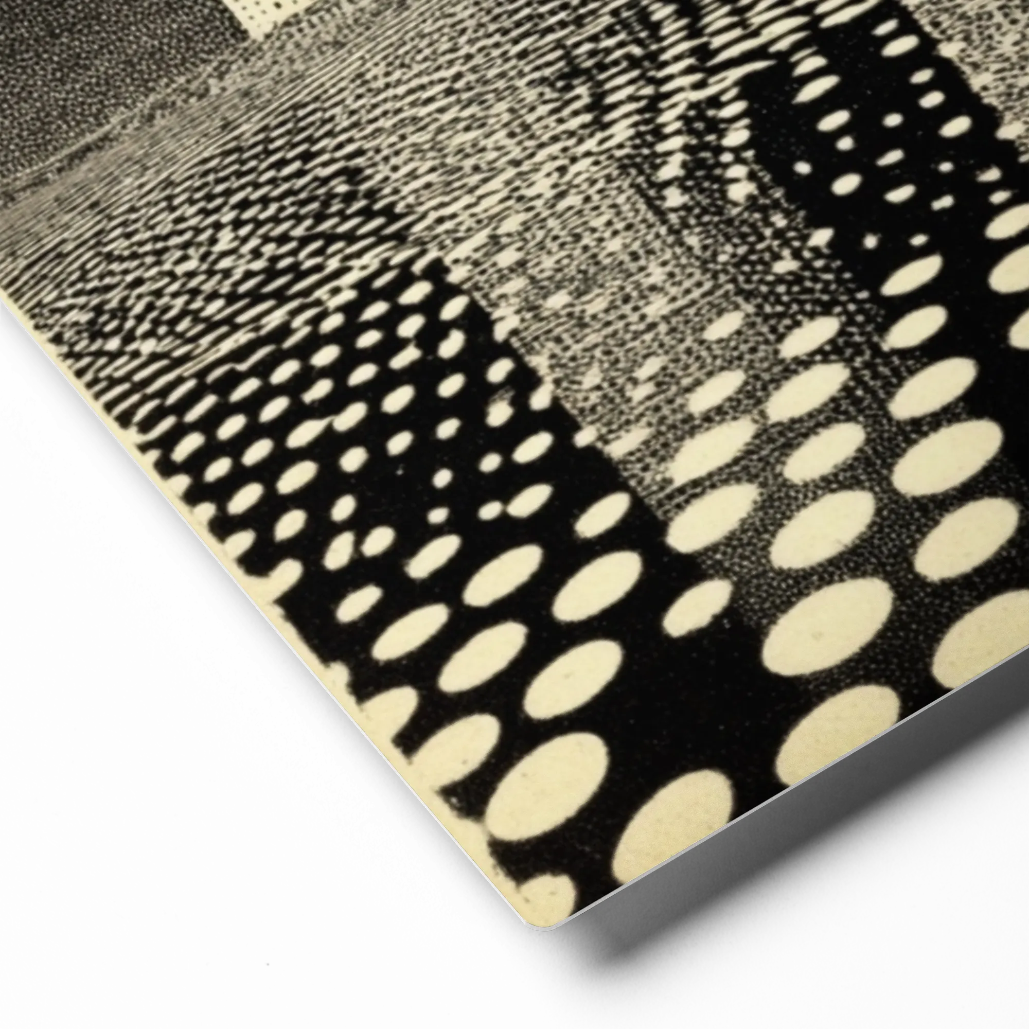 Monochrome Grid Horizon | Art Print