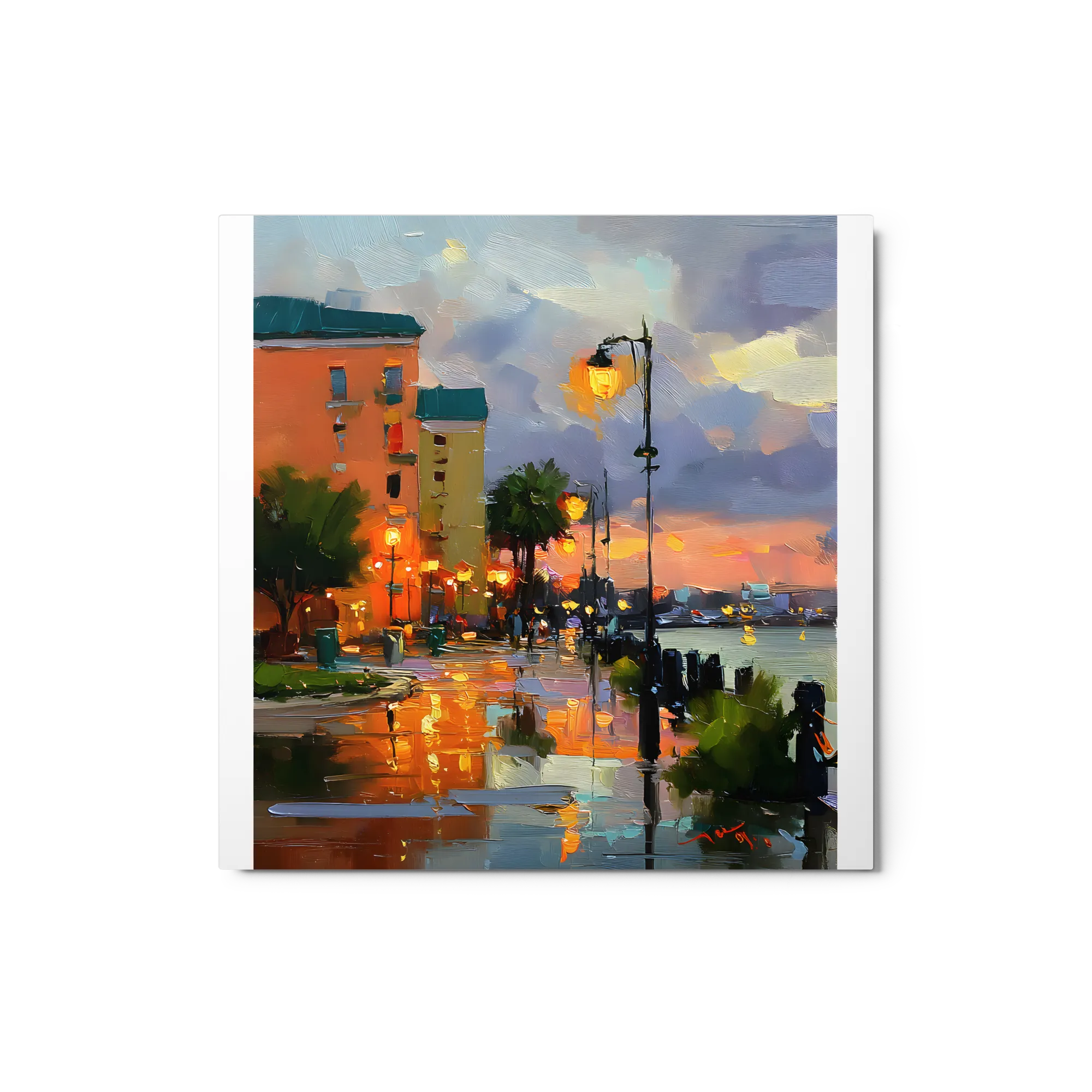 Impressionistic City Night