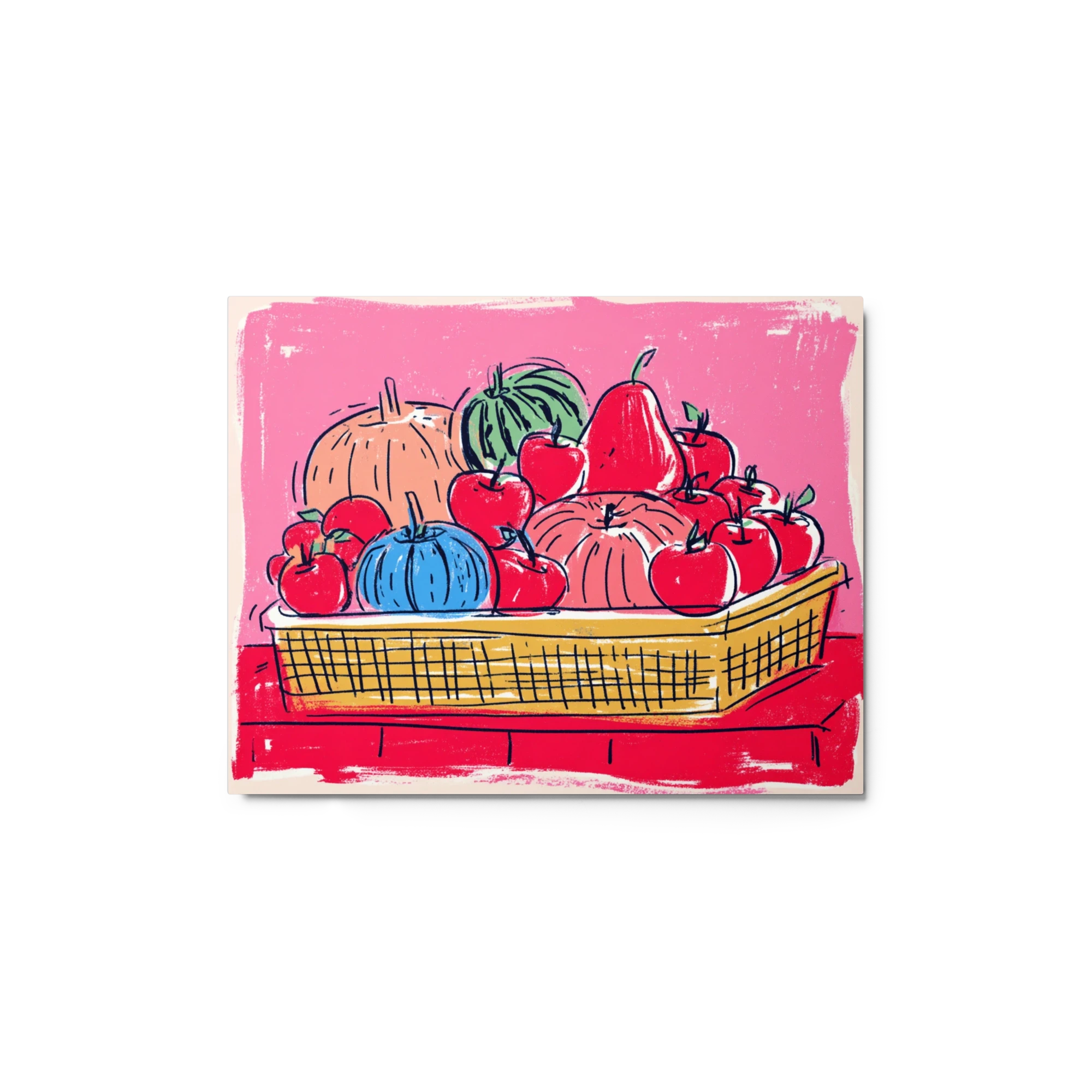 Fruit Basket in Pink