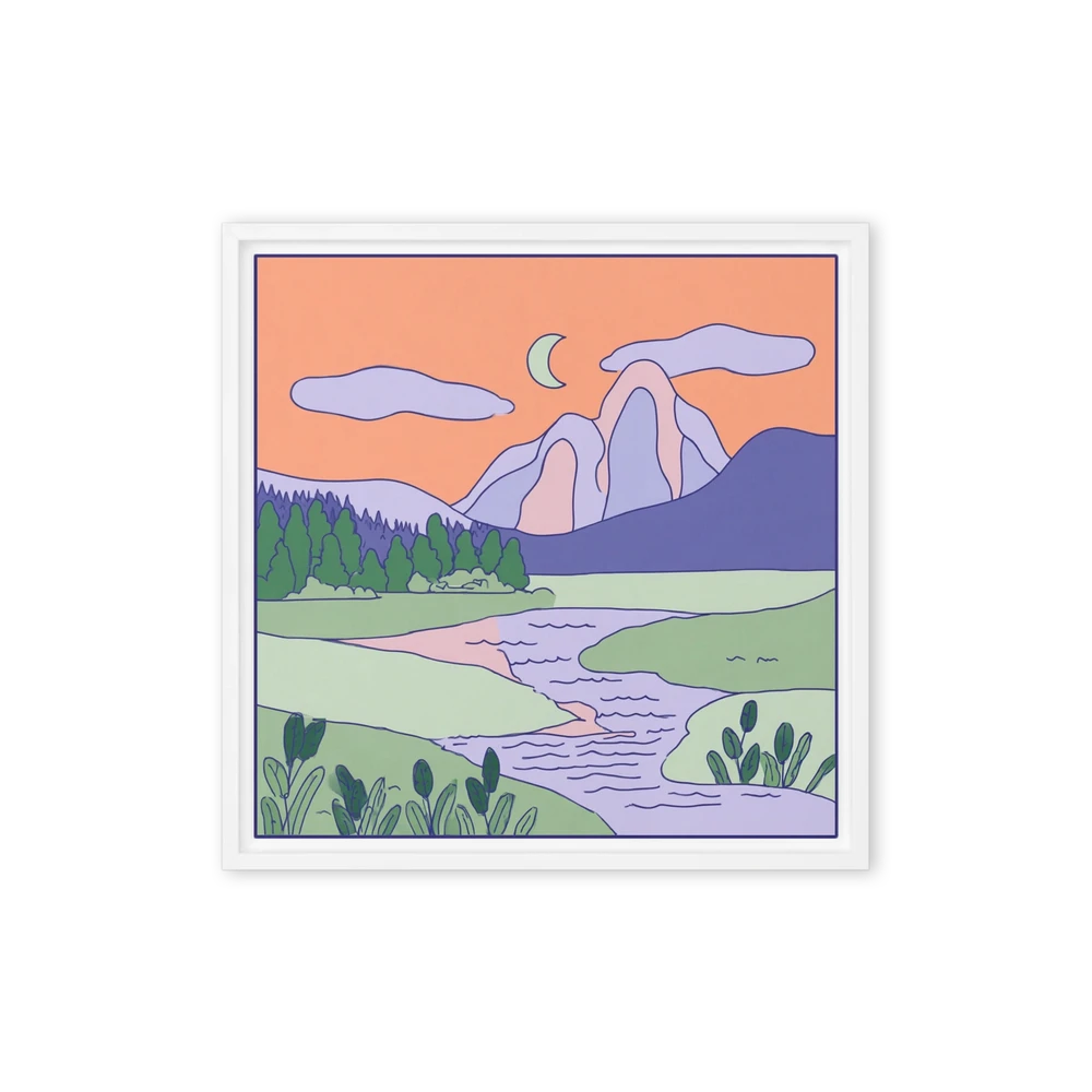 Twilight Valley | Art Print