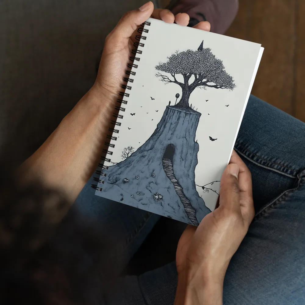 The Rooted Mountain 
 Spiral Notebook | 140 pages