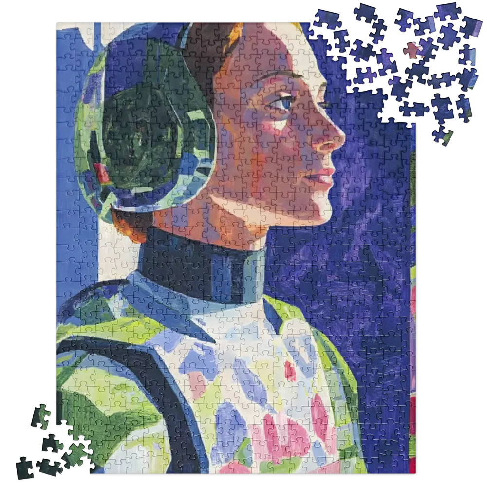 Cosmic Profile 
 Jigsaw Puzzle in Tin Box