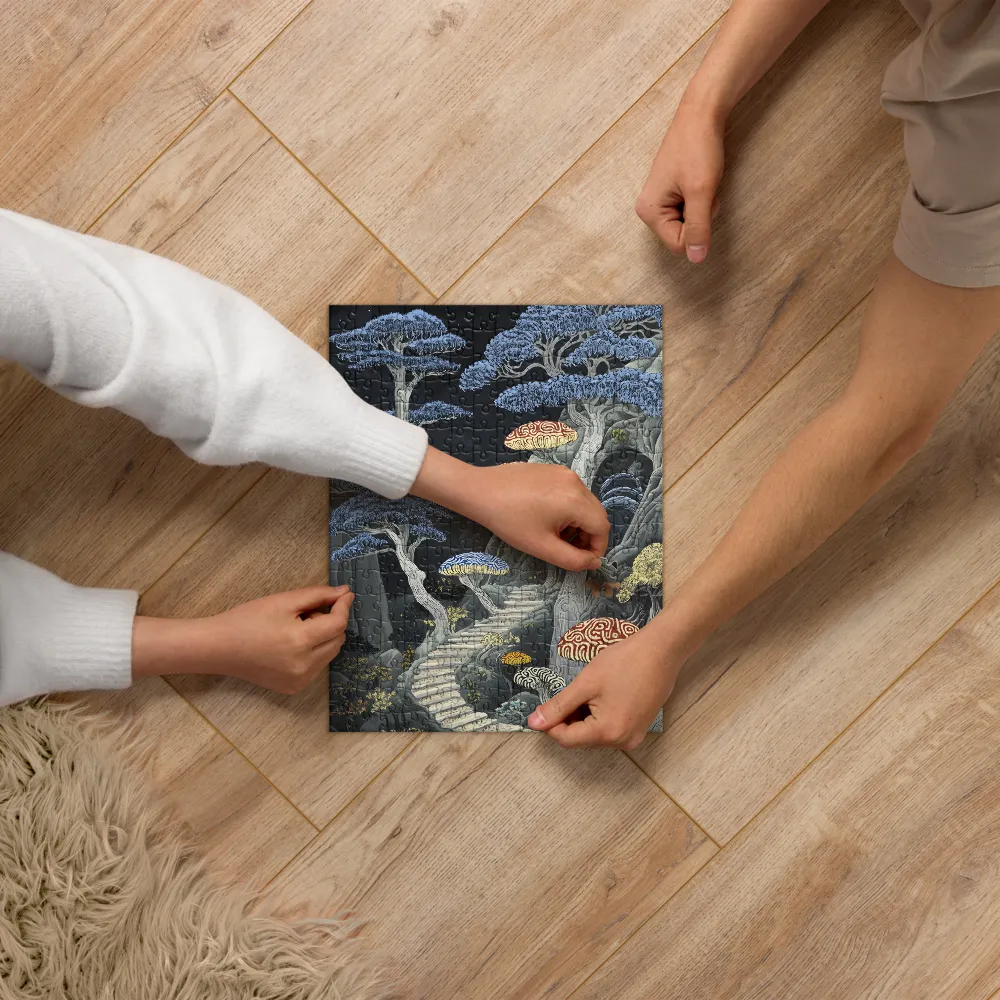 Enchanted Mushroom Forest 
 Jigsaw Puzzle