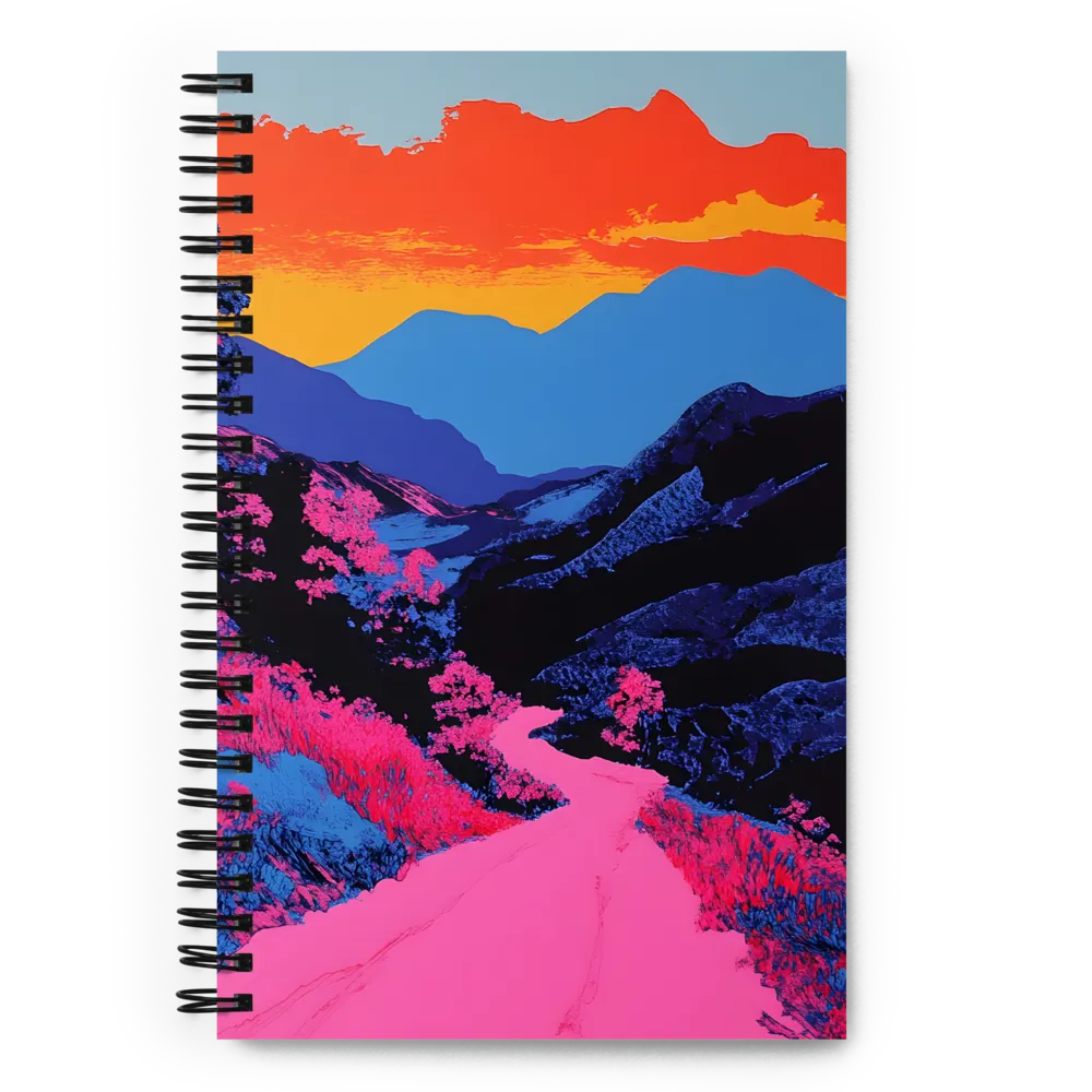 Crimson Peak Path 
 Spiral Notebook | 140 pages
