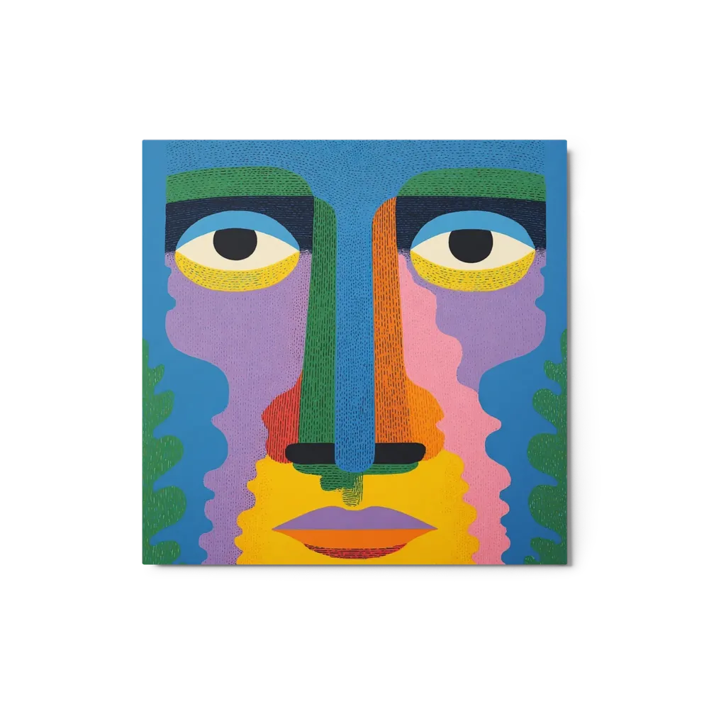 Geometric Face Portrait | Art Print