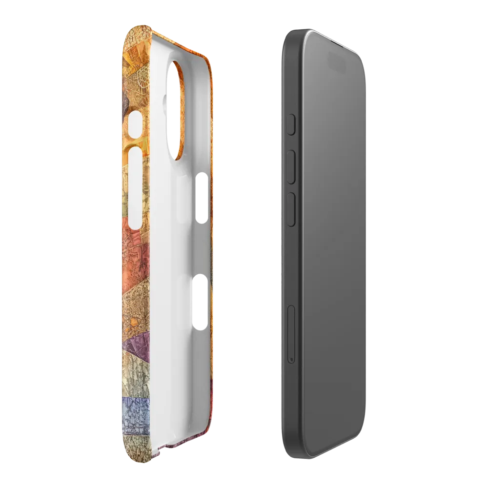 Contemplative Patchwork Profile 
 Samsung Galaxy S24 | Snap Case