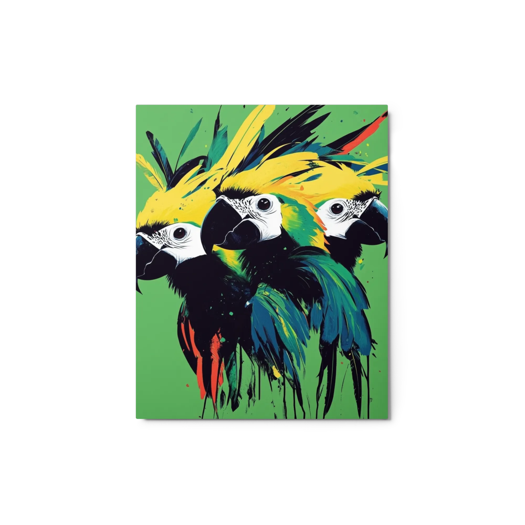 Tropical Parrot Trio