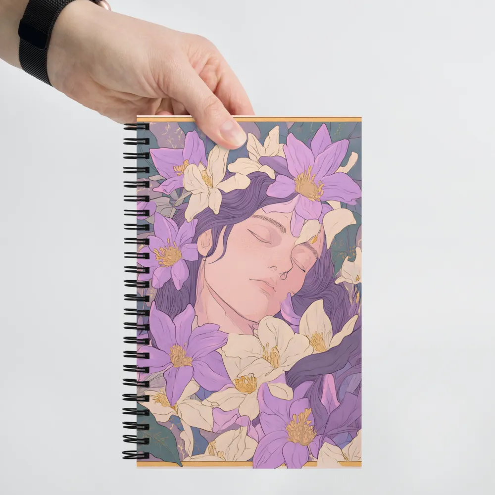 Harmony in Bloom | Spiral Notebook