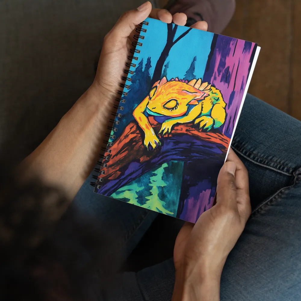 Tranquil Forest Dweller 
 Spiral Notebook | 140 pages