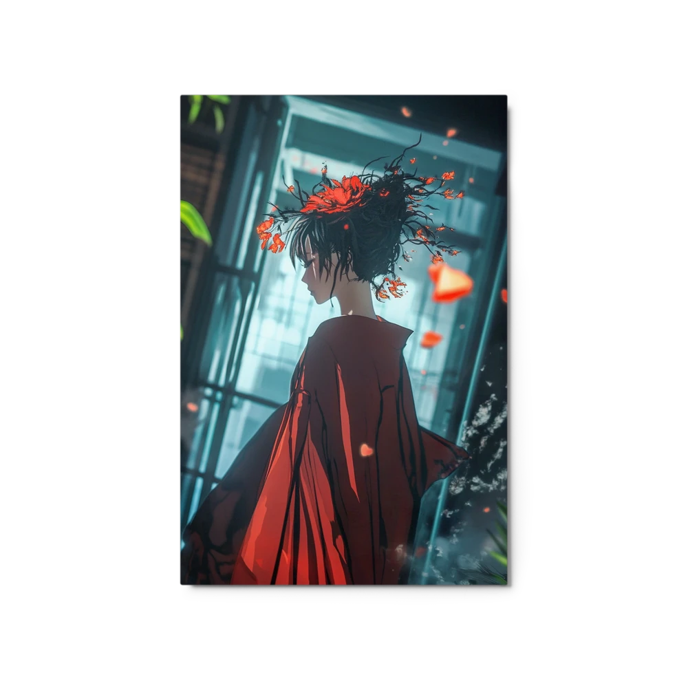 Crimson Bloom | Art Print