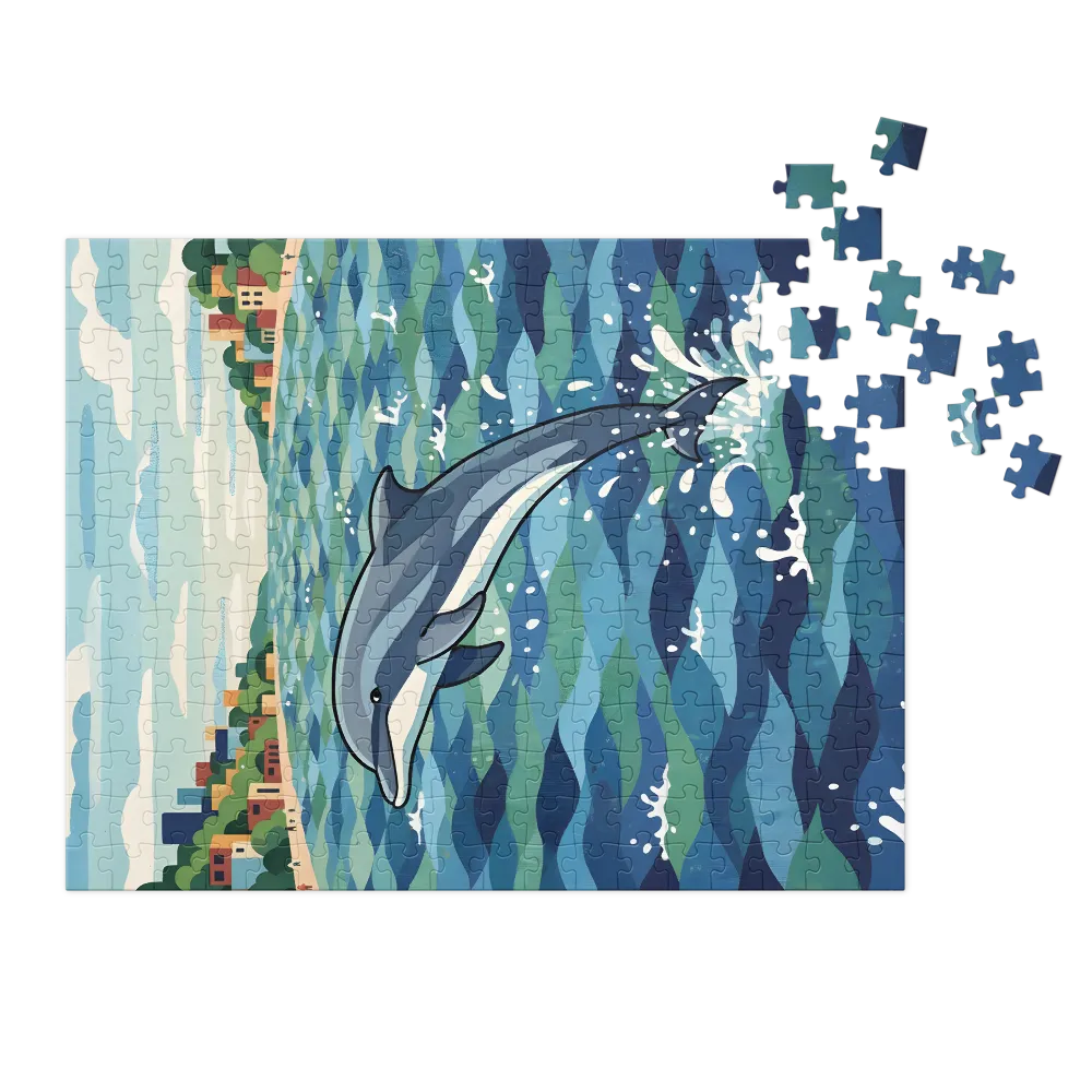 Leaping Dolphin