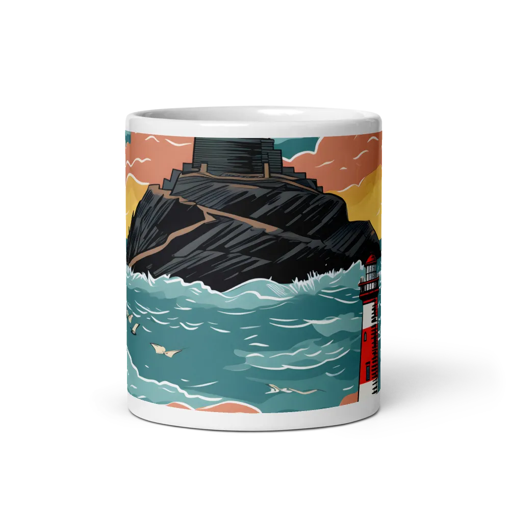 Lighthouses in a Whimsical Ocean