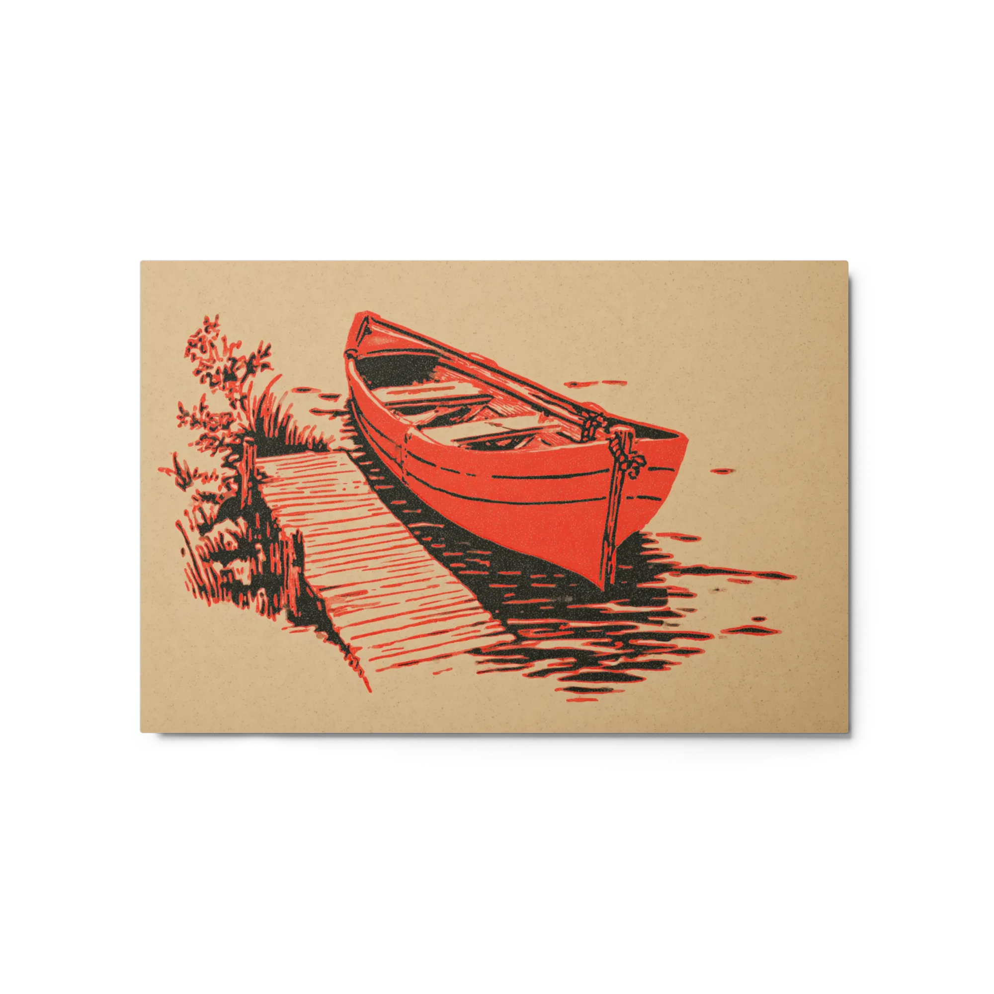 The Red Rowboat