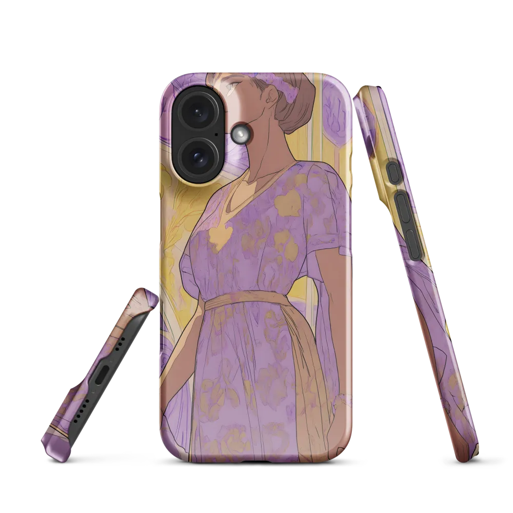 Grace of Lavender Gold 
 iPhone 17 Pro Max | Snap Case