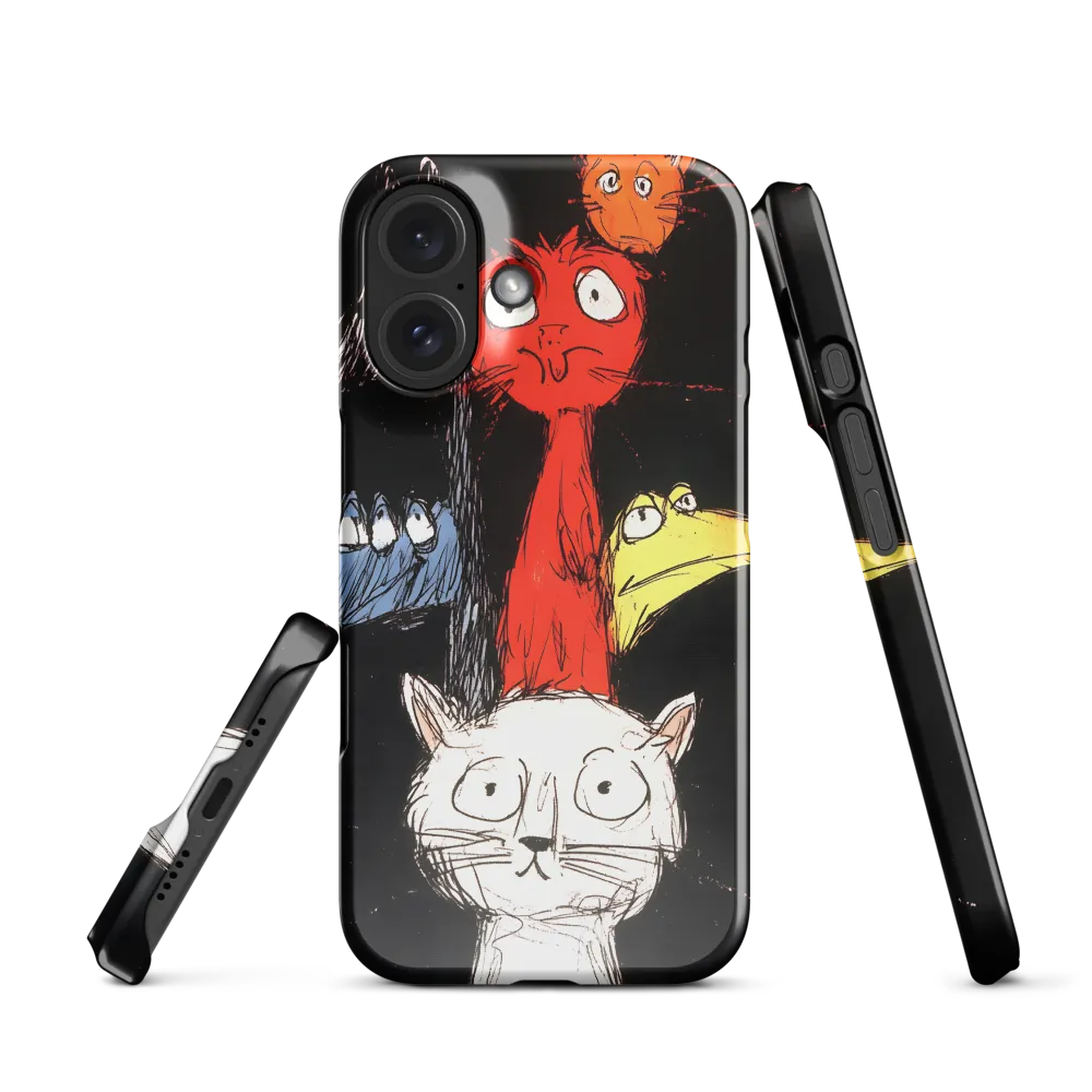 Quirky Animal Tower 
 iPhone 16 Pro | Tough Case