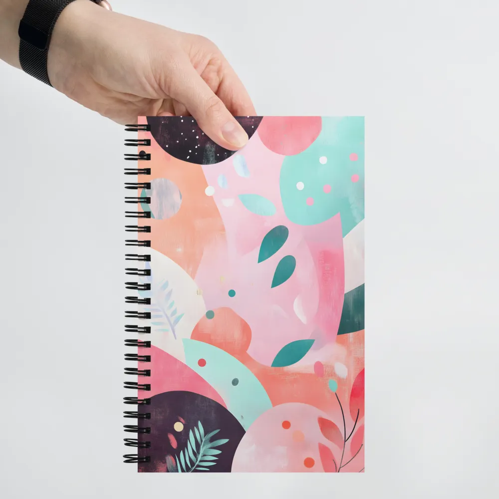 Pastel Layers of Nature 
 Spiral Notebook | 140 pages