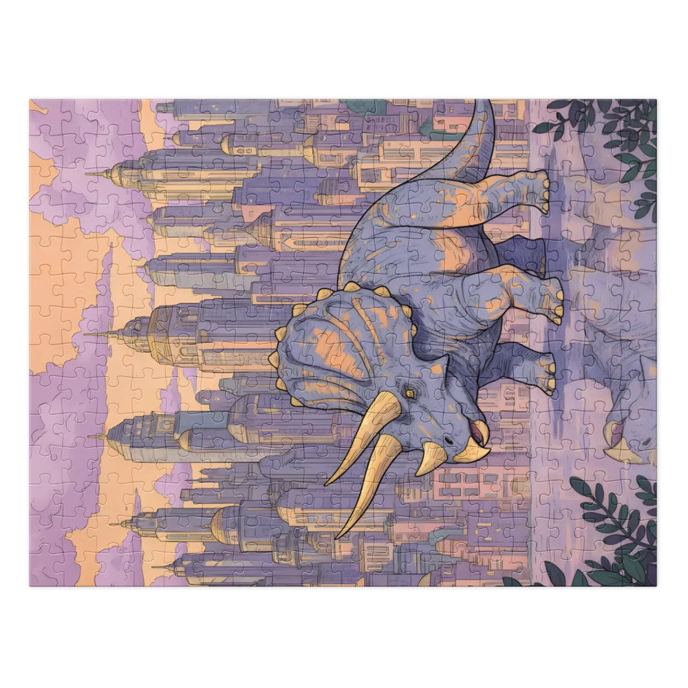 Urban Triceratops | Jigsaw Puzzles