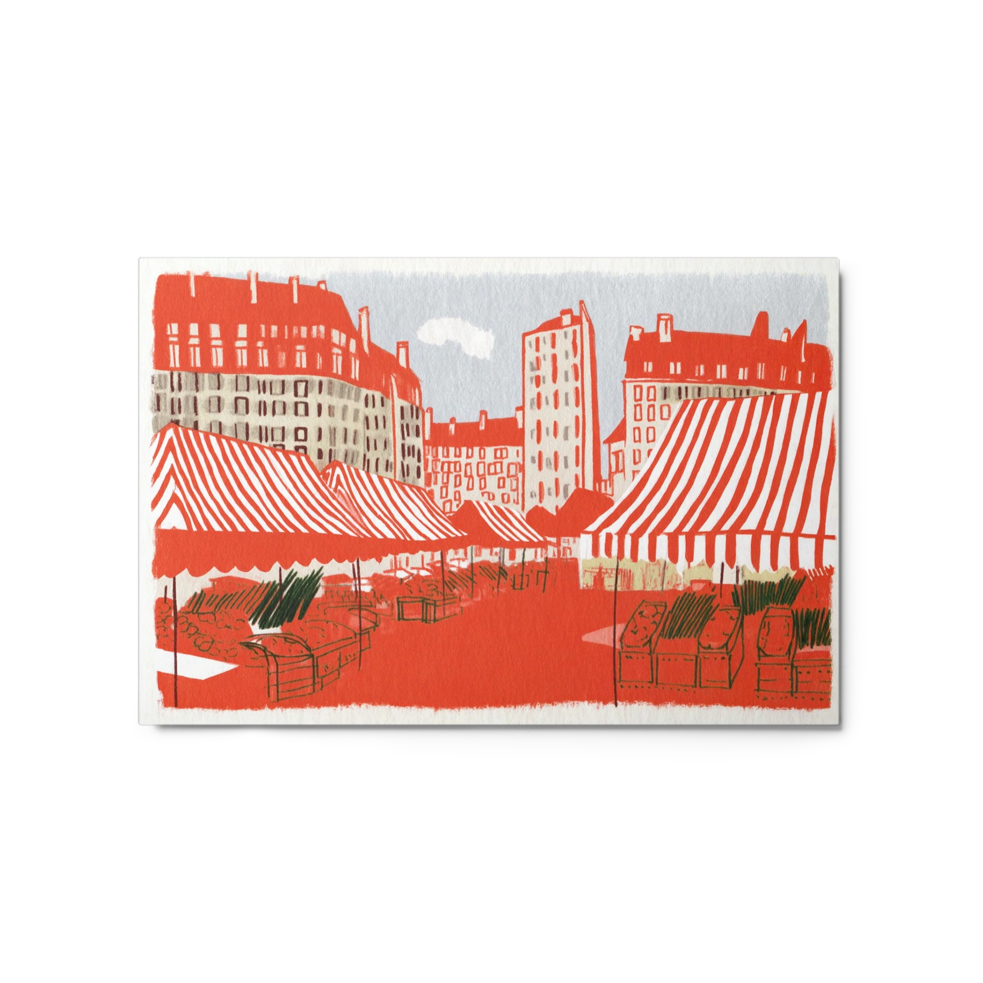 Parisian Market Stalls