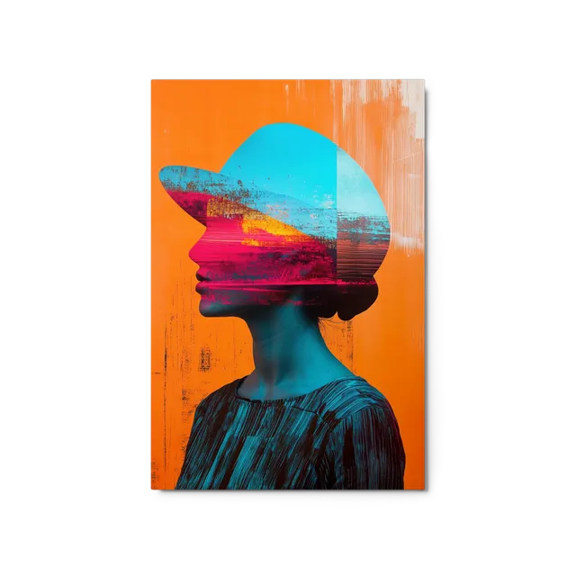 Dual Tone Profile | Art Print