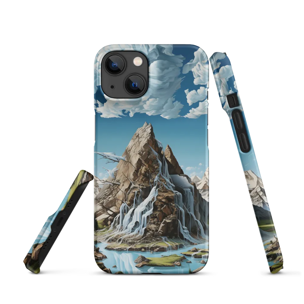 Majestic Mountain Waterfall | Phone Case