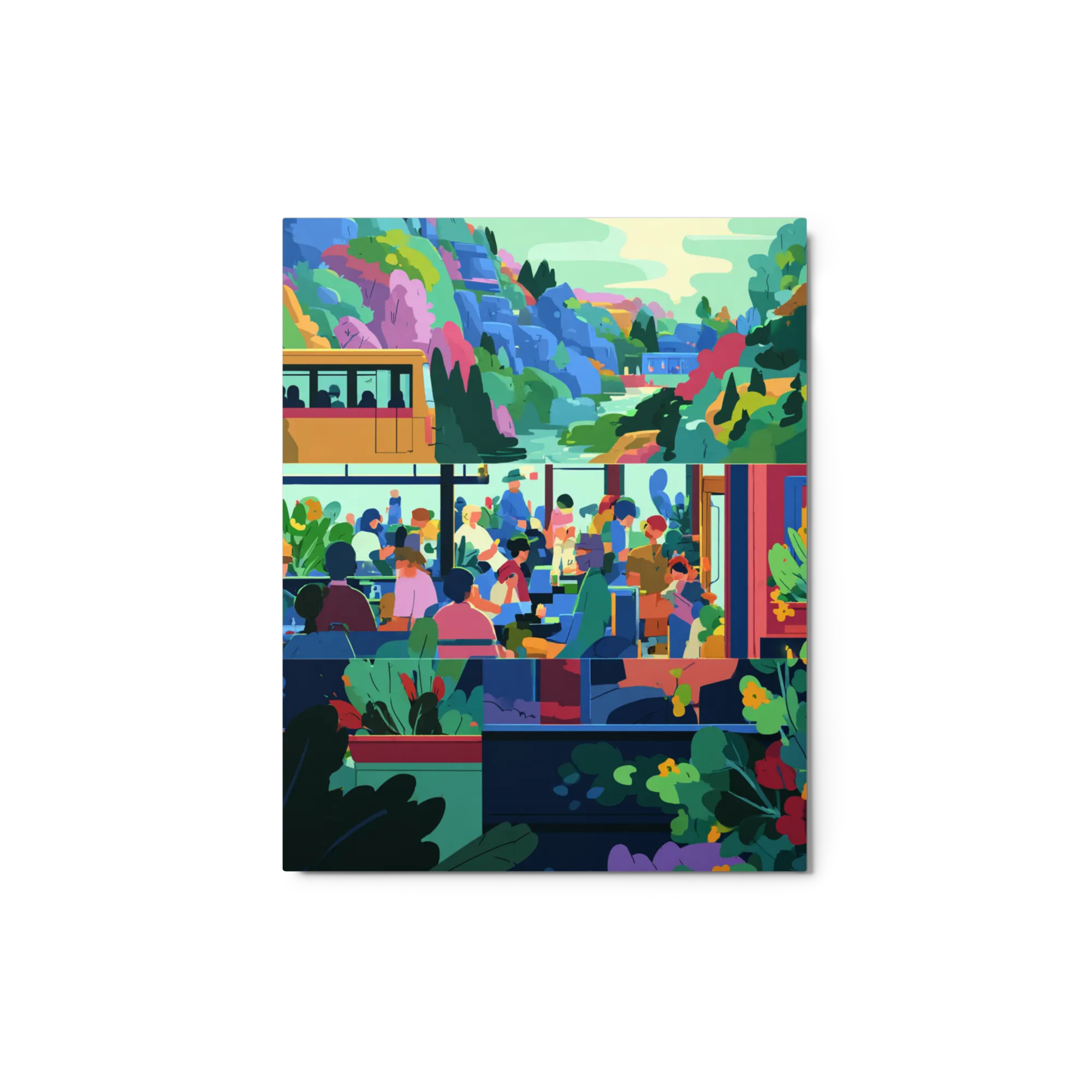 Transit, Cafe, and Bloom