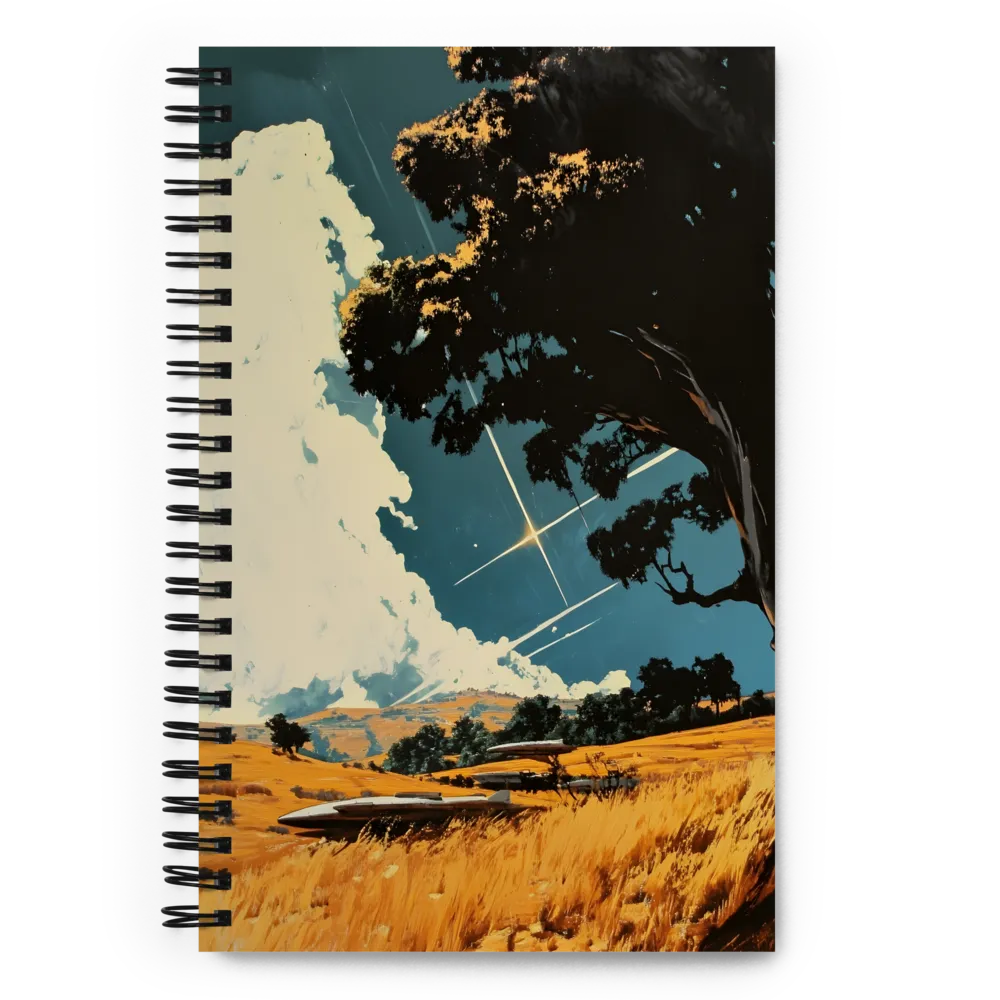 Golden Horizon Patrol 
 Spiral Notebook | 140 pages