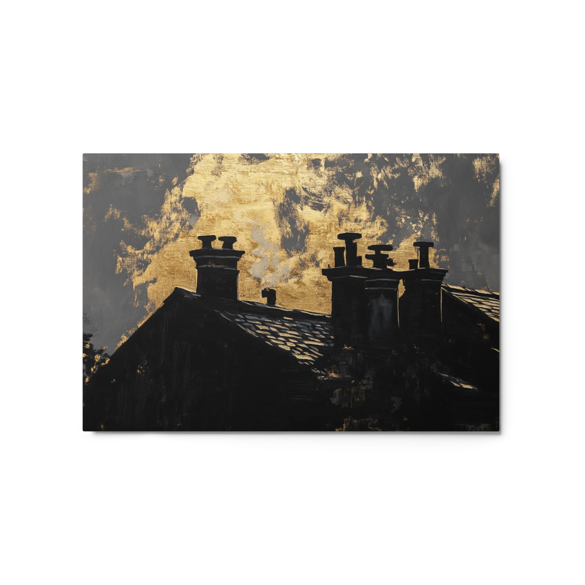 Golden Sky Silhouettes