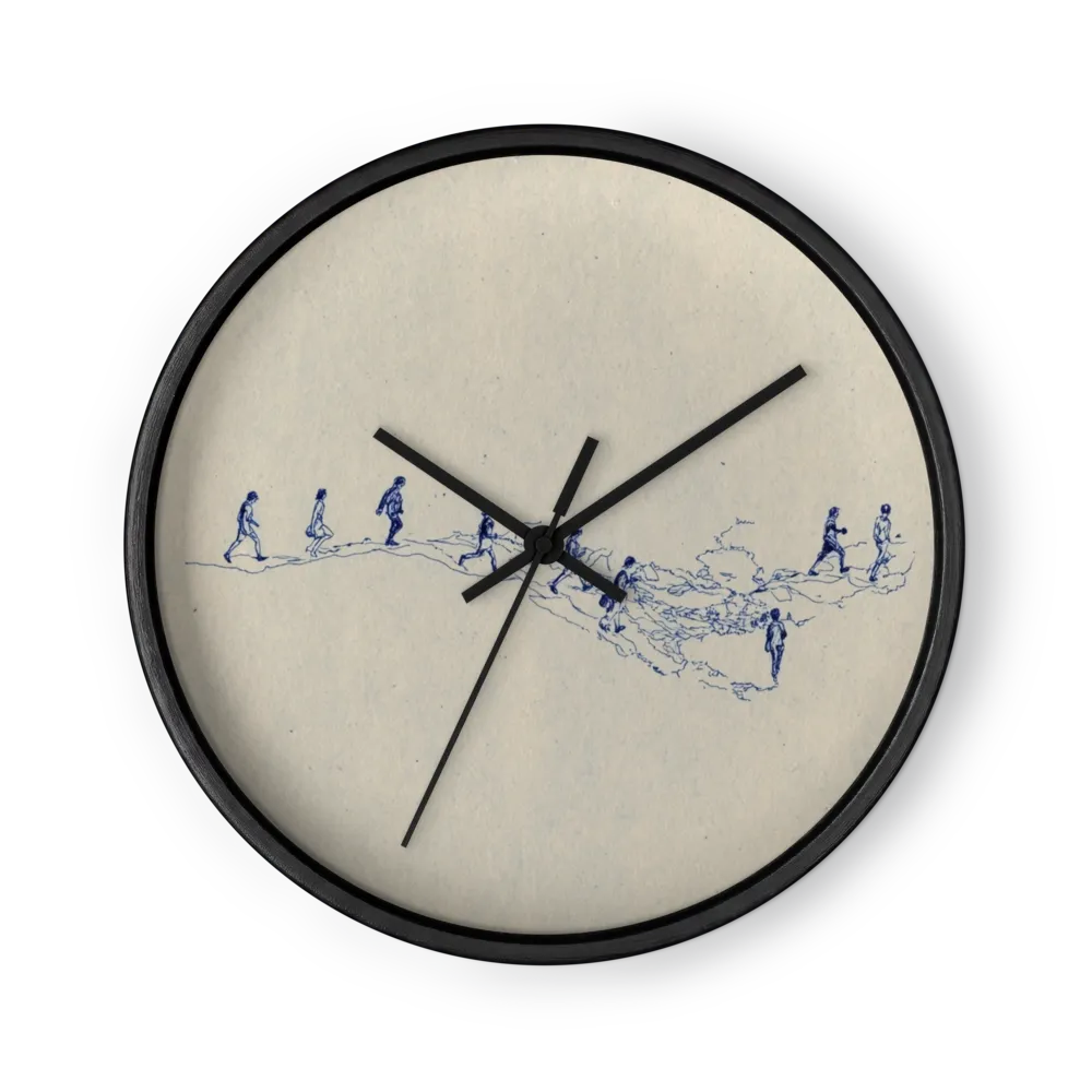 Walking Figures | Wall Clock