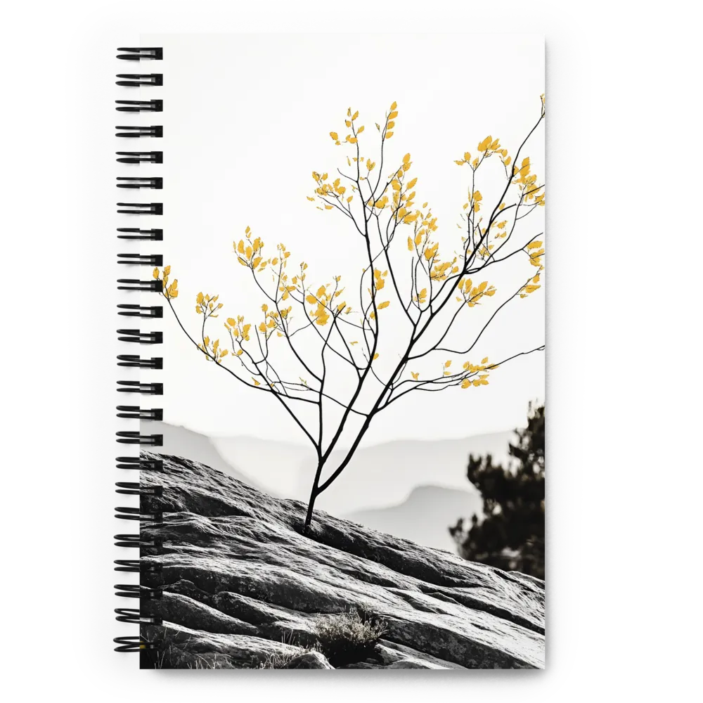 Golden Resilience 
 Spiral Notebook | 140 pages