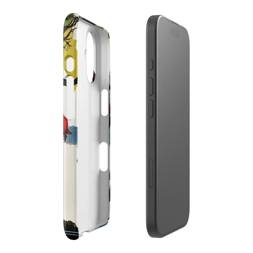 Rhythmic Silhouette Dance 
 Samsung Galaxy S24 Plus | Snap Case