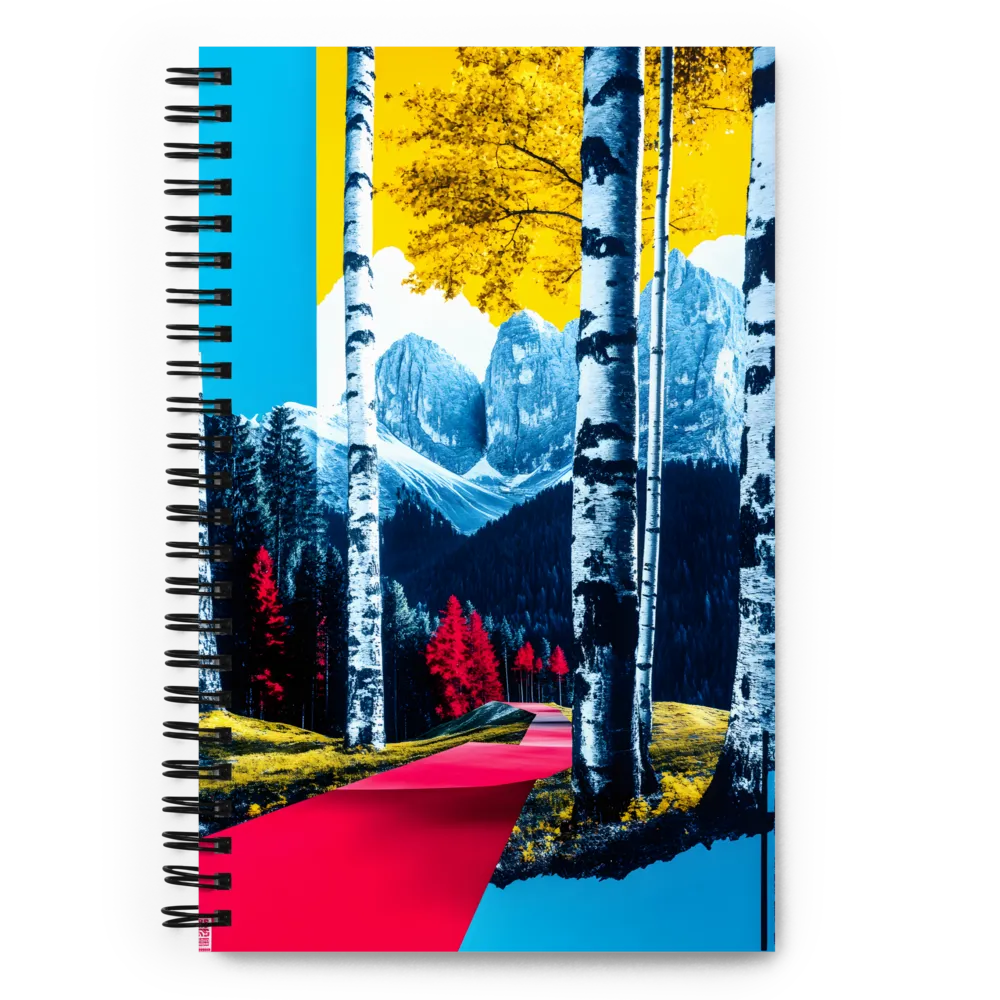 Surreal Forest Path 
 Spiral Notebook | 140 pages