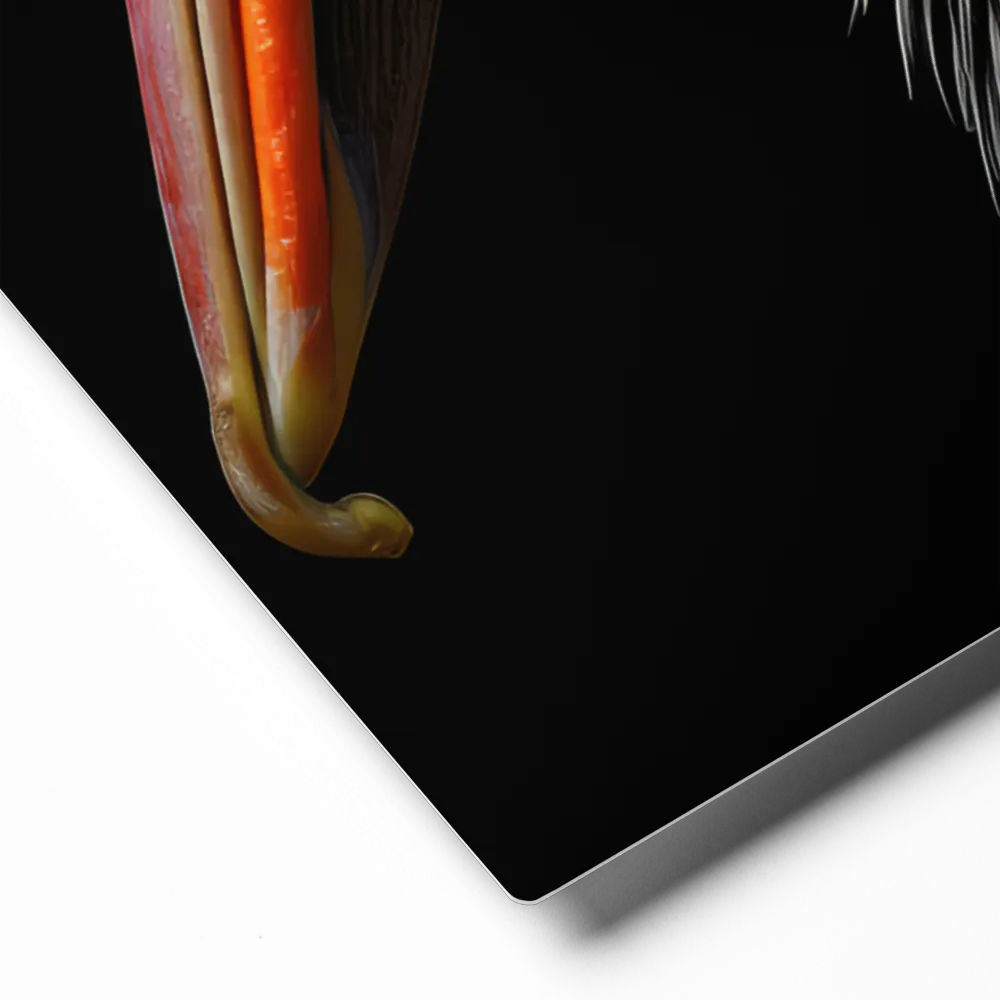 Majestic Portrait of a Pelican