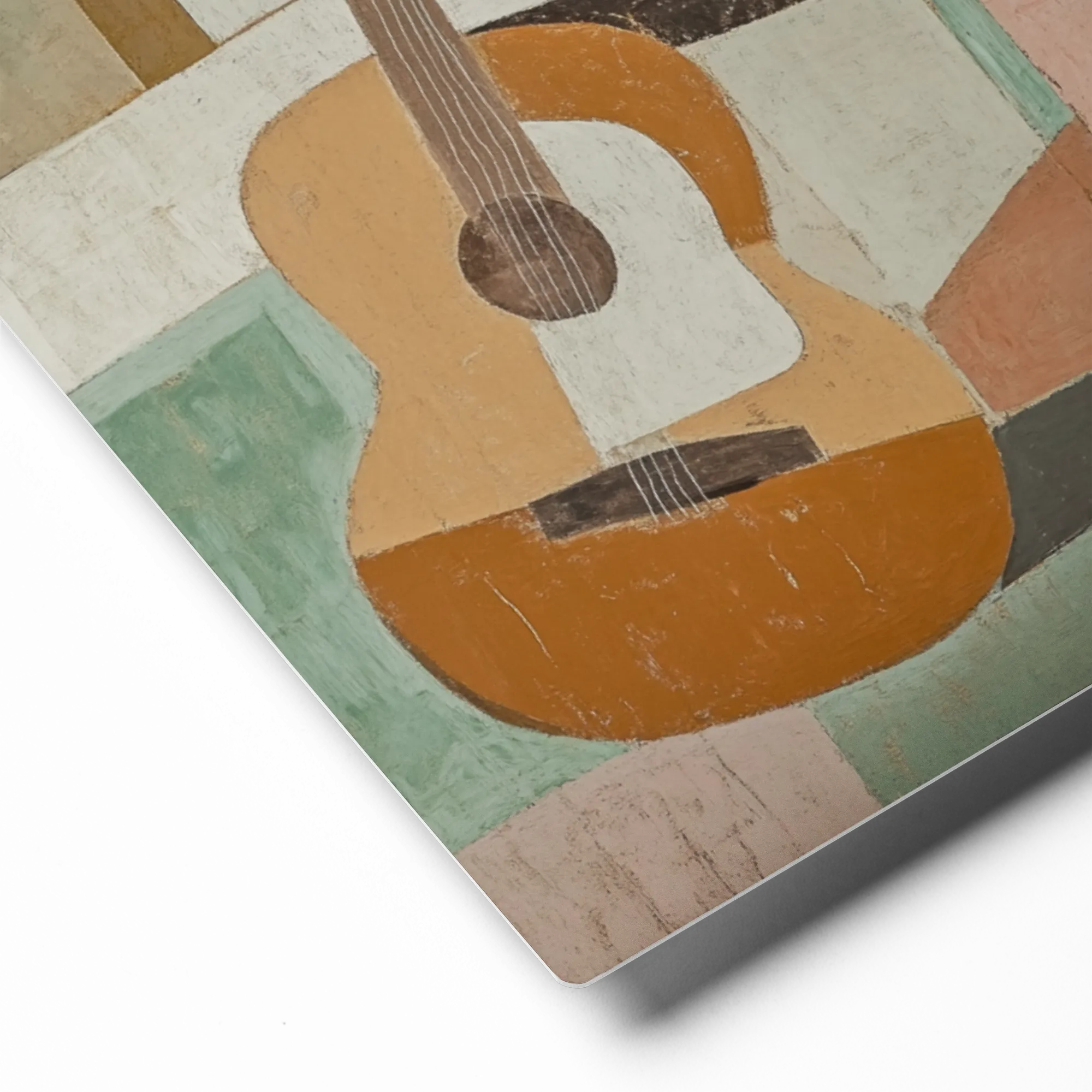 The Cubist Guitar | Art Print