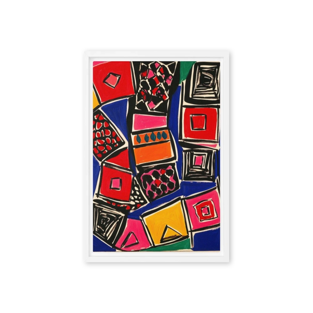 Abstract Acrylic Geometric Art